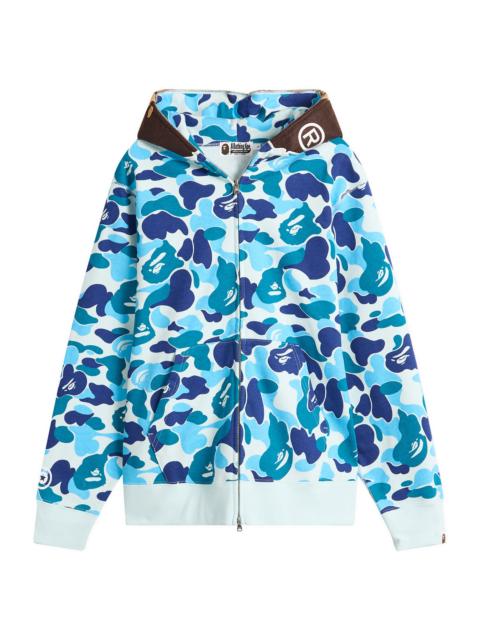 A BATHING APE® A Bathing Ape ABC Camo 2nd Ape Zip Hoodie