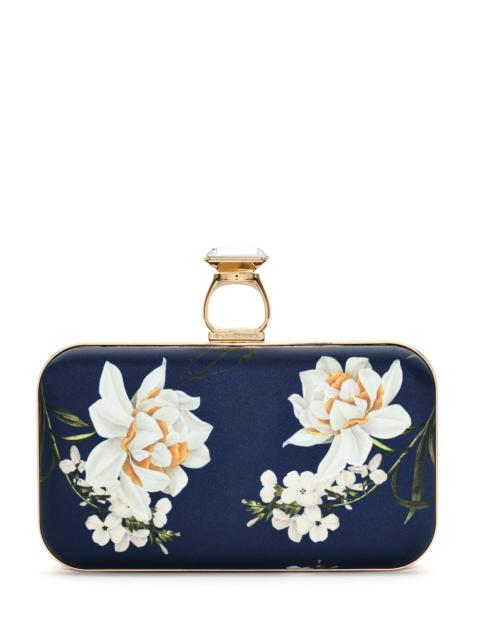 SACHIN & BABI ON THE ROCKS CLUTCH - NAVY NARCISSUS