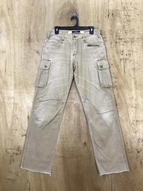 Other Designers Vintage - Sortisso Herringbone Tweed Cargo Pant Multipocket