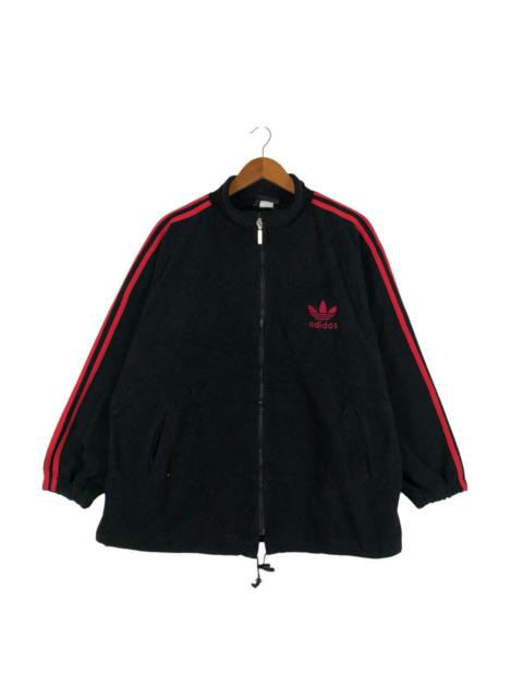 ADIDAS Nice Black Full Zip Fleece Sweater