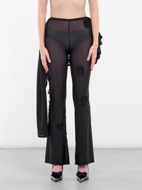 VAILLANT Lace Patched Mesh Leggings