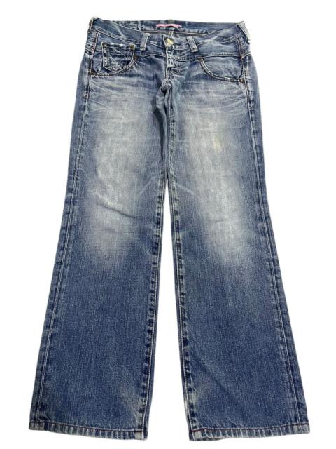 Other Designers If Six Was Nine × Japanese Brand × Le Grande Bleu (L.G.B.) - VINTAGE LEVIS LADY STYLE BLUE WASHED DENIM