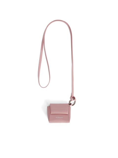 Jil Sander detachable strap folded air pods case