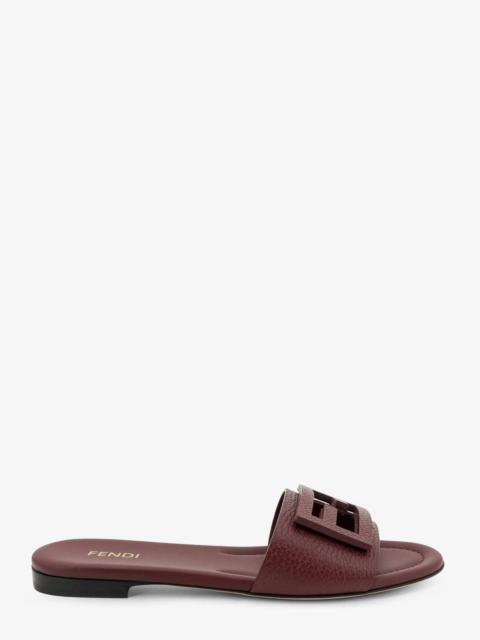 FENDI Fendi Women Leather Tube Sandals