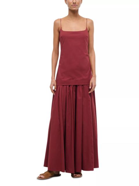 STAUD Ari Poplin Dress