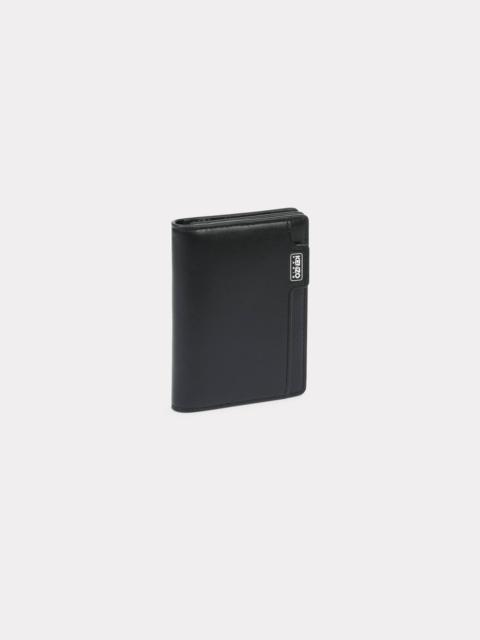 KENZO 'KENZO Tab' card holder in leather