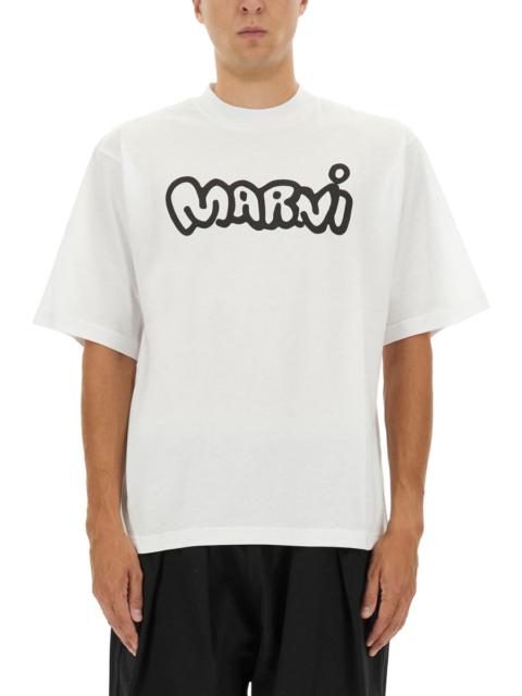 Marni Marni Men T-Shirt With Print