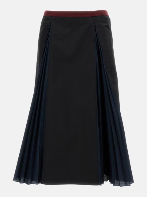 Plan C PLEATED TRAPEZOID SKIRT