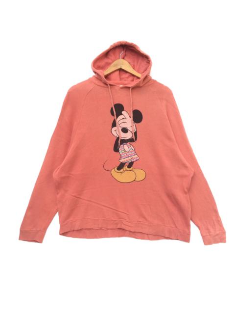 Other Designers Mickey Mouse - Mickey Mouse Big Logo Hoodie by Browny Block Colour | Swag