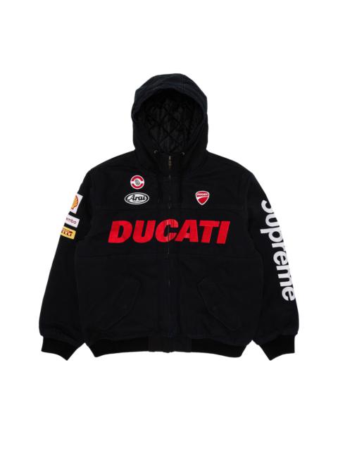 Supreme Supreme x Ducati Hooded Racing Jacket 'Black'