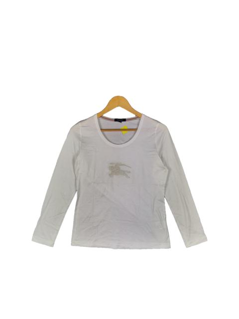 Other Designers Vintage - Burberry T Shirt Big Logo Burberrys Tees Tops | BS45674.