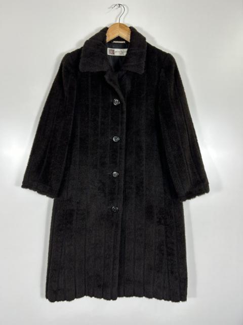 ⚡️Vintage Pierre Balmain Mohair Button Long Coat Jacket