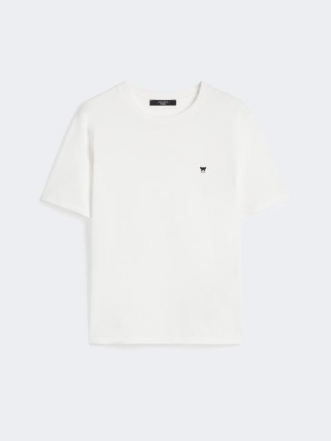 WEEKEND Max Mara Cotton basic T-shirt - OPTICAL WHITE