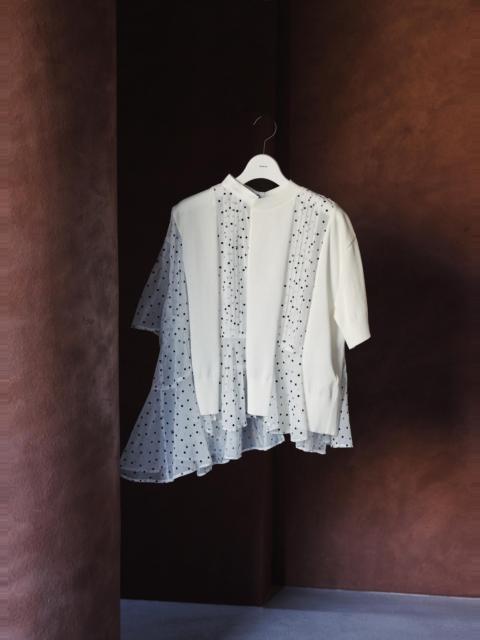 sacai Polka Dot Pullover