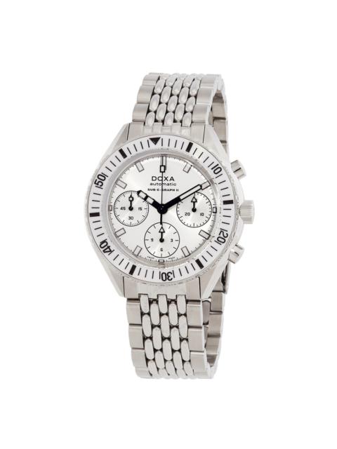 Other Designers Doxa SUB 200 C-Graph II Chronograph Automatic Silver Dial Men's Watch 797.10.011W.10