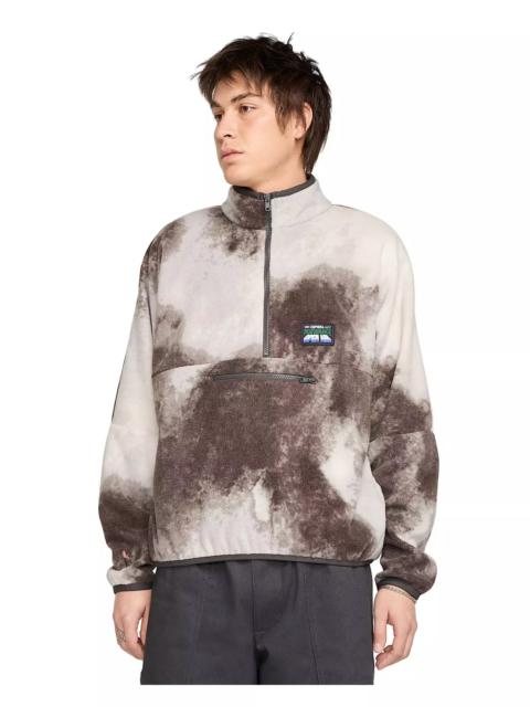 Nike Men's Club 1/2-Zip Pullover Long-Sleeve Top