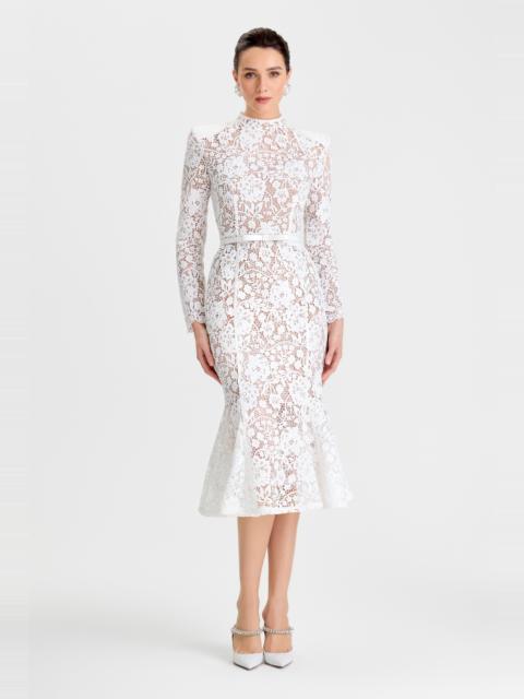 NADINE MERABI Juliette White Dress