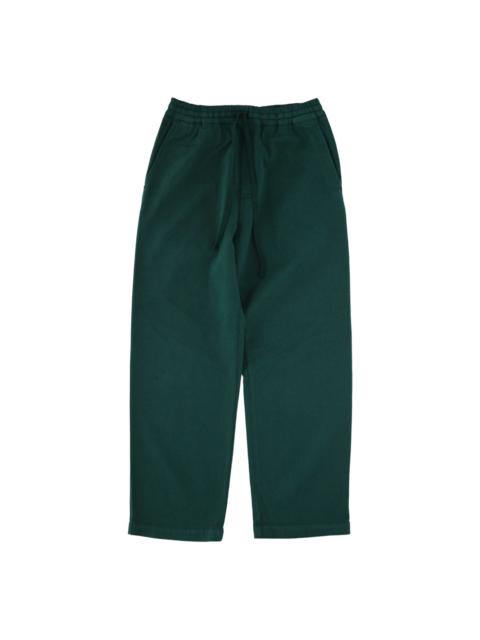 cotton-blend track pants