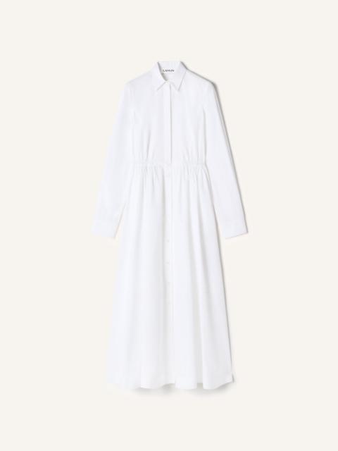 Lanvin COTTON POPLIN SHIRT DRESS