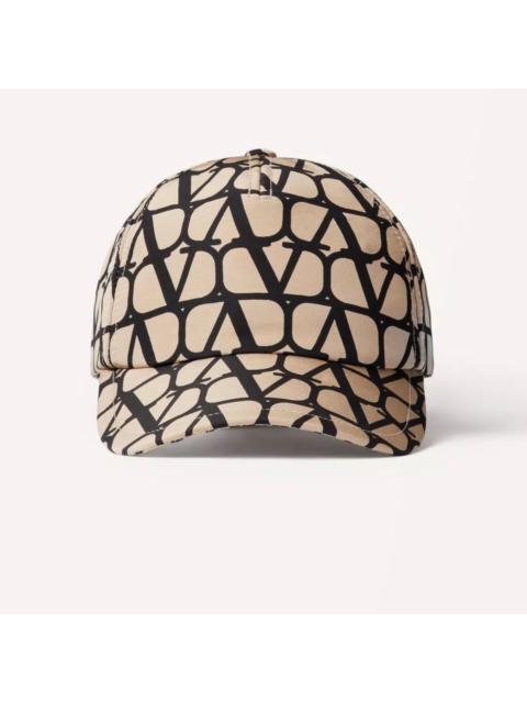 Valentino Valentino Toile Iconographe Baseball Cap In Toile Iconographe Faille Outlet