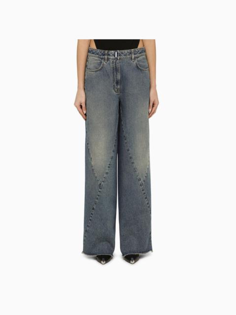Givenchy Loose Blue Washed Jeans Women