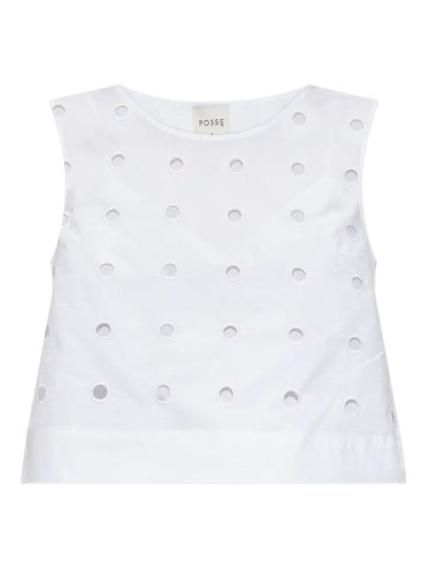 POSSE Peggy Top in Vintage White