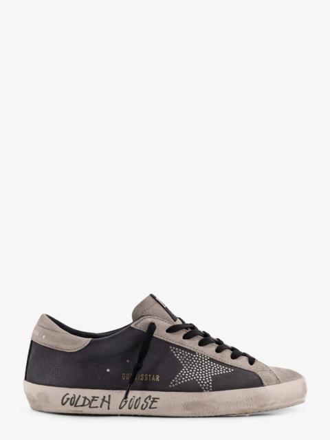 Golden Goose Golden Goose Deluxe Brand Men Superstar Leather Sneakers With Side Logo
