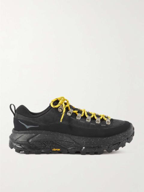 Tor Summit Rubber-Trimmed Nubuck and Mesh Sneakers