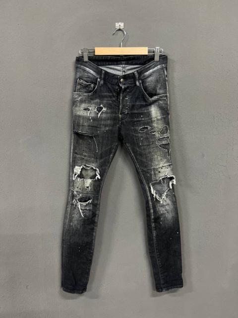 DSQUARED2 DSQUARED2 DISTRESS DENIM DESIGN SKINNY