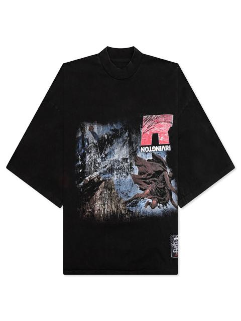 RRR123 IT WAS WRITTEN TEE - MECHANIC BLACK