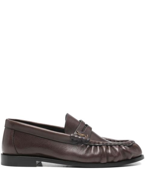 SAINT LAURENT Leather Loafers