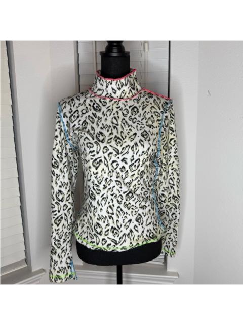 Other Designers Jet Set - JetSet Leopard Print Women's Top