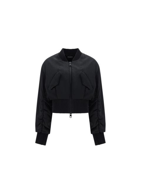 Dolce & Gabbana Dolce & Gabbana Cropped Bomber Jacket Women