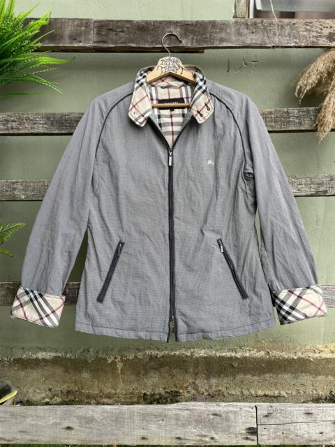 Other Designers Vintage - ⚡️Vintage Burberry Novacheck Collar Sweter