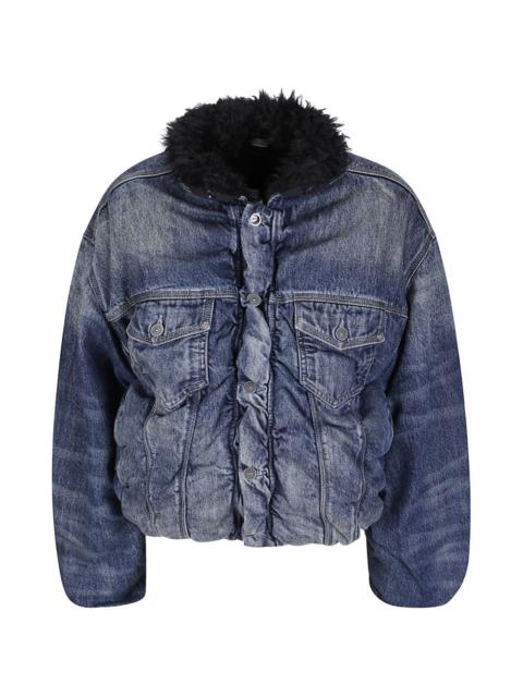 Diesel Diesel Women Denim Cotton Jacket
