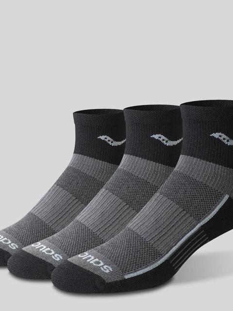 Saucony Inferno Quarter 3-Pack Socks