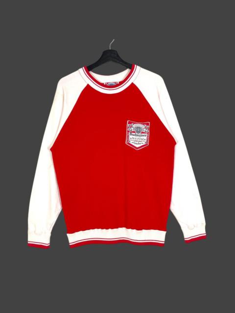 Other Designers Vintage 80s Budweiser Sweatshirt Crewneck 1 Pocket