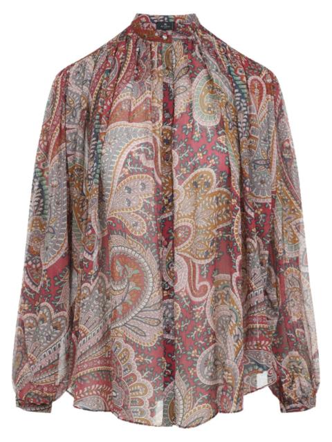 Etro Etro Women Camicia Con Stampa "Paisley"