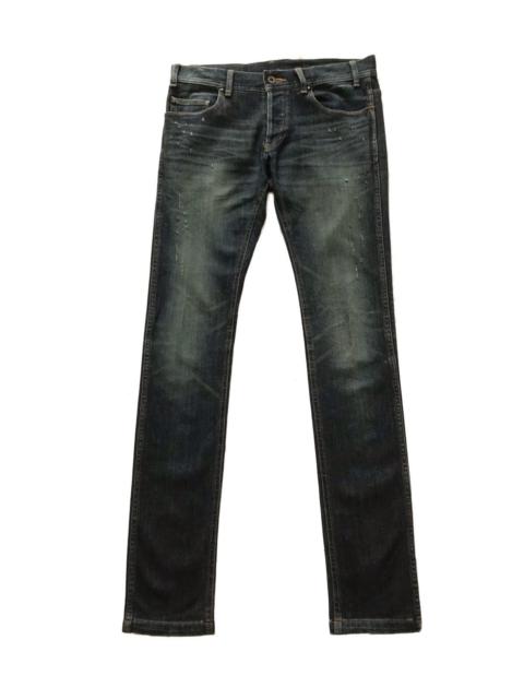 Other Designers 5351 POUR LES HOMMES DISTRESSED SLIM FIT TROUSER PANTS