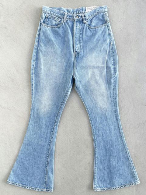 Vintage 2000s Kapital 14oz Denim 5P Back Buckle Flare Jeans