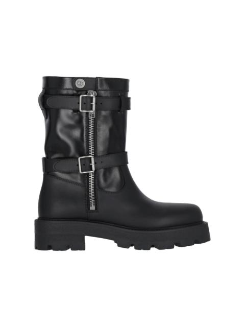Dior Dioranger Boots in Black Technical Fabric