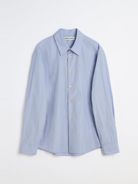 Our Legacy Beyond Shirt Typewriter Stripe Poplin