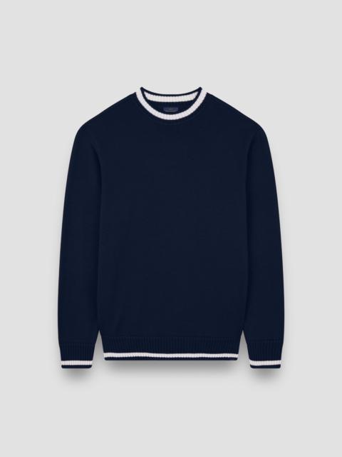 Paul & Shark SOFT COOL TOUCH WOOL CREWNECK SWEATER