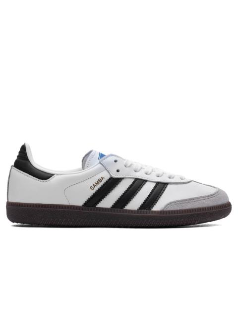 adidas Originals WOMEN'S SAMBA OG - CLOUD WHITE/CORE BLACK/CORE GRANITE