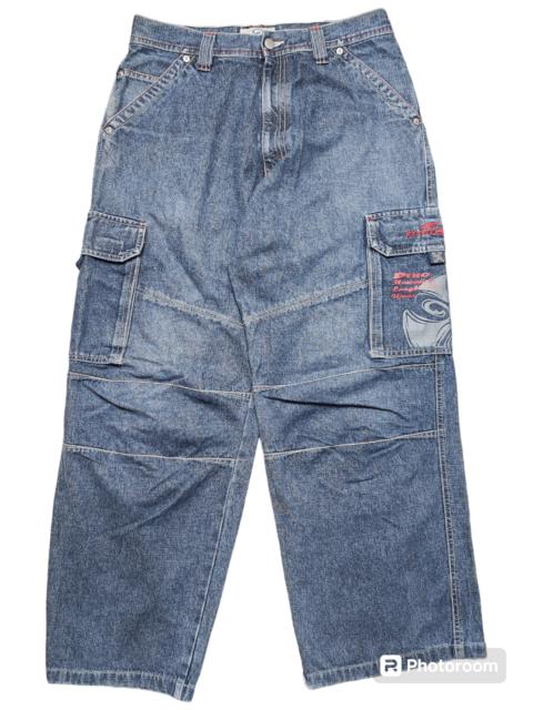 Other Designers If Six Was Nine - Piko Jeans Baggy Wide Leg Cargo Denim