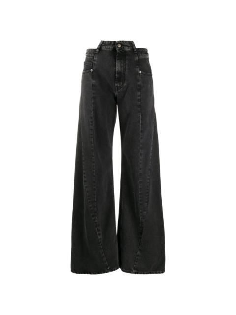 Maison Margiela FEMALE PANTS 5 POCKETS - MEDIUM BLACK STONE