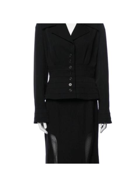 Other Designers Karl Lagerfeld Women's Black Suit