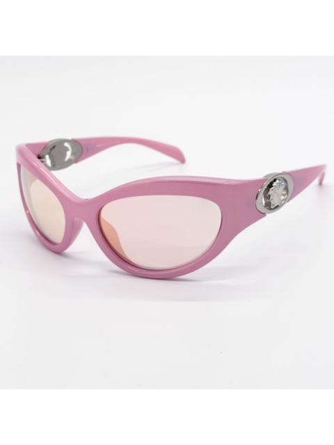 VERSACE NEW VE4485 5521/Z VERSACE PINK OVERSIZED SUNGLASSES VERSACE
