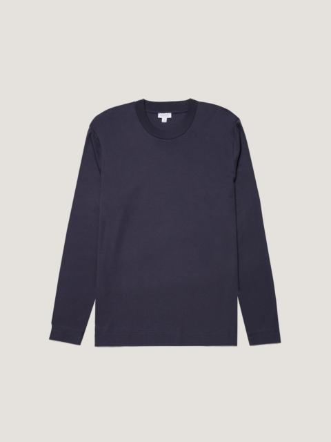 Sunspel Long Sleeve Heavyweight T‑shirt