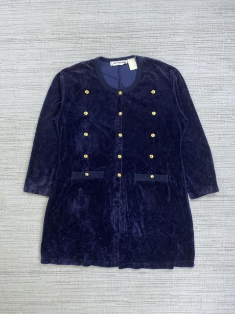 Other Designers Vintage Sonia Rykiel France Luxury Velvet Multibutton Jacket